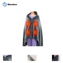 Bluedeer - Châle De Couverture Chauffante sans Fil, usb Portable Couvertures Plaid Chauffant avec 3 Niveaux de réglage de la température Poncho