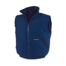 ropa finstockabrigo chaleco clasico c.rombos azul l 288vea polie