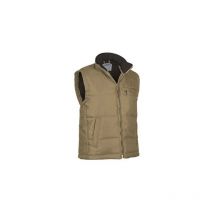 Chaleco de abrigo hidrofugado VALENTO Montana M Kamel/Negro