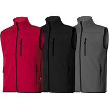 Velilla - chaleco soft shell elastico varios colores talla s-xxl color ropa gris claro talla xxl