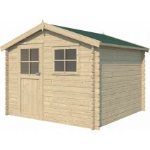 Gardenas - Chalet en bois 8.7 m² Kalmar Avec plancher