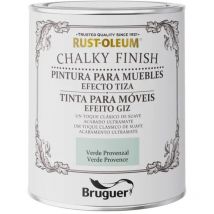 Xylazel - Vernice per mobili con finitura gessosa ruggine-oleum, verde provenza, 0,75 l, 5733888