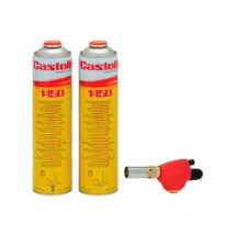 Castolin - Chalumeau + 2 bouteilles de gaz type 1450