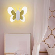 Chambre D'enfants applique murale led Papillon Applique Lampe De Chevet Chambre