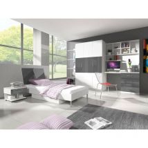 Chambre enfant raj gris