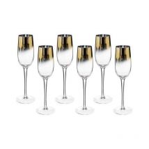 Champagnergläser arya, 210 ml, 6er-Set