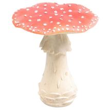 Champignon Amanite Tue-mouche En Résine Forest Taille 3