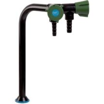 Robinet de lave-mains SANIFIRST – Finition métal, Hauteur sous bec, Matières