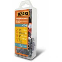 Chaîne de tronçonneuse semi carrée 3/8'LP 050 (1,3mm) 52 entraîneurs (E52) OZAKI