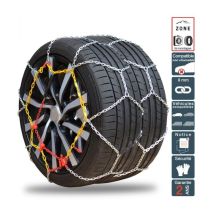 Chaînes neige pneu 255/35R19, montage rapide acier 9mm - Polaire 0130-PR9C-34