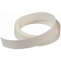 Chant plastique auto-adhésif bg 16 mm x 5 m blanc