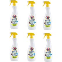 Set 6 pz sgrassatore universale 700ML disinfettante al limone - Chanteclair