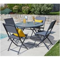 Chantilly - Table de jardin pliante - 4 places
