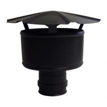 Sivac - Chapeau anti-intempérie noir - ø 80