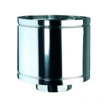 Chapeau coupe-vent en acier inoxydable d 250