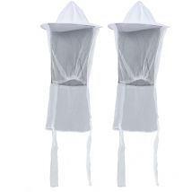 Chapeau de protection pour apiculteur, 2 pièces, avec maille respirante, pour pêcheurs, chasseurs, randonneurs, campeurs