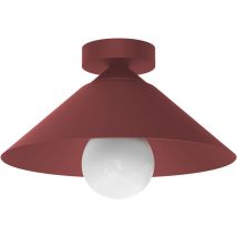 Chapeau plafonnier monochrome