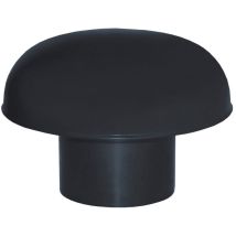 First - Chapeaux De Ventilation Pvc Sans Moustiquaire - Ardoise - Ø200mm
