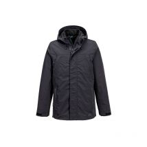 Chaqueta 3 en 1 impermeable, transpirable y corta-viento Portwest KX366 xxxl Negro
