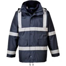 Chaqueta 3 en 1 Iona Traffic impermeable visibilidad realzada PORTWEST S431 XL Azul marino