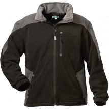 Chaqueta Chelsea, Fleece, Talla 3XL, negro/gris