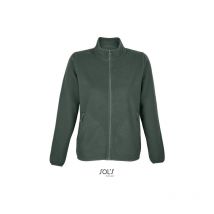 Chaqueta Con Cremallera De Microfibra Para Mujer Sol's factor women 3XL Verde bosque