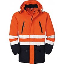 Chaqueta de alta visibilidad Detroit naranja/navy,Talla 2XL