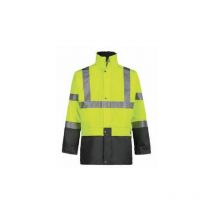 Chaqueta de alta visibilidad impermeable amarilla. Talla s North Ways 9250 Bandit 444129250AS