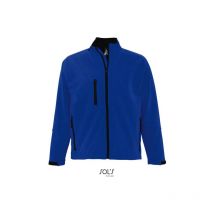 Chaqueta De Hombre Con Cremallera Softshell Sol's relax 4XL Azul royal