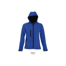 Chaqueta De Mujer Softshell Con Capucha Sol's replay women xl Azul royal