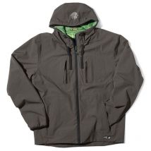 Dike - Chaqueta de trabajo modelo Goodwin con capucha de poliéster y elastano repelente al agua en varios colores m Humo de Londres