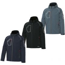 Issaline 04520-040 Chaqueta de trabajo azul perfecta L