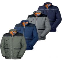 Rossini Illuminazione - Chaqueta de trabajo Rossini Ronny con mangas desmontables - m - Verde - Verde