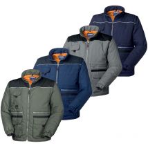 Rossini Illuminazione - Chaqueta de trabajo Rossini Ronny con mangas desmontables - xxxl - Gris - Gris