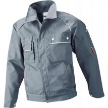 Planam - Chaqueta de trabajo,Canvas,320g/qm, Talla 58,gris