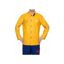 Chaqueta en cuero flor vacuno Weldas Golden Brown Grain