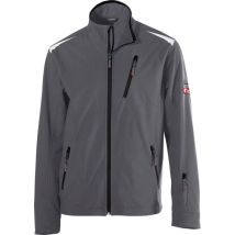 Chaqueta Hombre FORTIS 24, gris oscuro-negro TXL