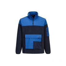 Chaqueta KX378 L Cuarzo / Azul marino oscuro