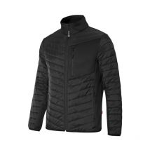 Chaqueta ligera acolchada negro / negro talla m