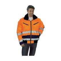 Chaqueta de piloto de alta visibilidad talla xl naranja / marino Prevent