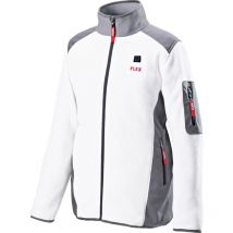 Flex - Chaqueta polar térmica tf Blanco 10,8/18 v