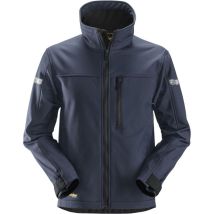 Snickers Workwear - 12009504007-1200 chaqueta softshell allroundwork azul marino-negro talla xl