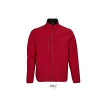 Chaqueta Softshell Con Cremallera Para Hombre Sol's falcon men m Rojo chili