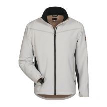 Craftland - Chaqueta softshell Laurin talla l blanco / gris
