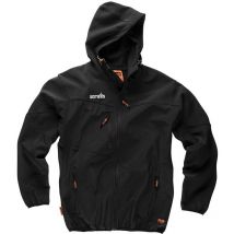 Scruffs - Chaqueta Worker Softshell, color negro Talla l
