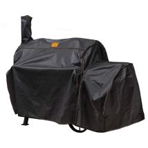 Char-broil - Oklahoma Joe's Highland Offset - Copertura per affumicatore, Colore: Nero