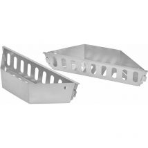 Start - Charbon Char-Basket pour Barbecues à Charbon de , Paniers à Charbon de Bois pour Chaleur directe et indirecte, , 2 piècesr