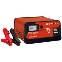 Tecnoweld - Chargeur de Batterie 12V Batterie jusqu'à 100 Ah-Protection thermique et inversion de polarité tec 3