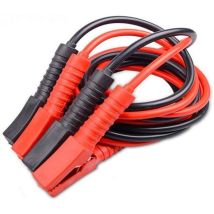 Chargeur, booster et câbles de démarrage 4m Jump Leads câbles 12V/24V Câble de démarrage avec protection contre les surtensions HENGMEI