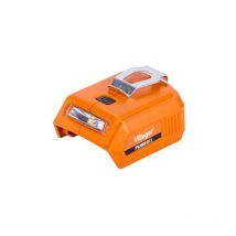 Villager - Chargeur d'appareils mobiles sans fil électrique sur batterie 18V 2A en courant de sortie Fuse vln 9920 sans batterie et chargeu